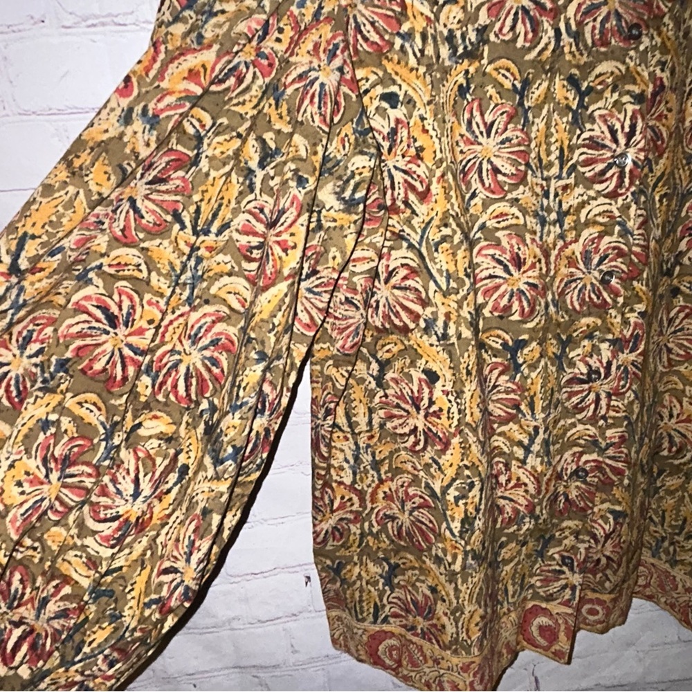 V.DE.VINSTER. Cotton Blouse‎ women’s size L - Picture 4 of 8
